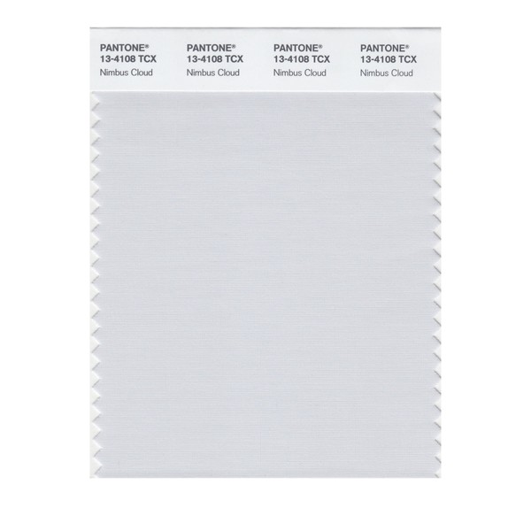 Pantone 13-4108 TCX Smart Color Swatch Card, Nimbus Cloud
