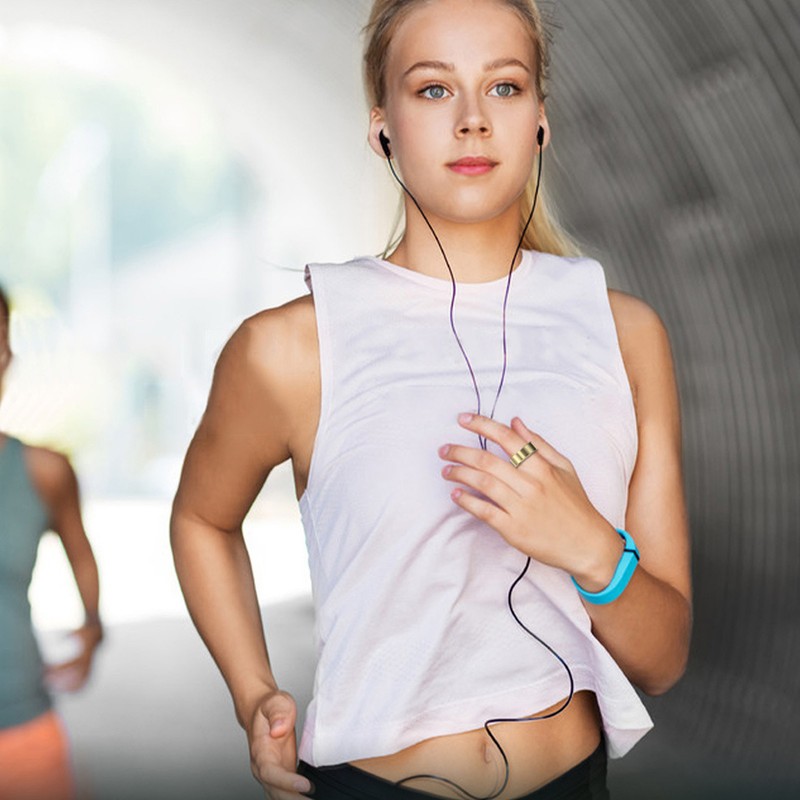 SR200 Smart Finger Ring Sleep Health Monitoring Ring Bluetooth Connection