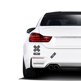 Car Bandaid Sticker, Bandaid Sticker for Car Damage - Compatible with Sedan, SUV, Pickup Truck, Decoration