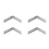 100x100x20mm 90 Degree Small/Large Steel Right Angle Metal L Shaped