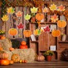 Fall Pumpkin Maple Leaf Hanging Swirls Autumn Swirls Streamers Happy