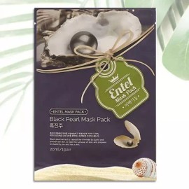 엔텔 1일1팩 진주 모공팩 마스크팩x10팩 수분팩 시트팩 피부진정 마스크팩 Entel 1 Day 1 Pack Pearl Pore Pack Sheet Mask x10 Packs Moisturizing Sheet Mask Skin Soothing Mask Pack