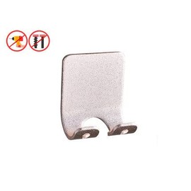 Razor Holder Hook, Punch Free Razor Holder Waterproof Bathroom Shaver Holder Hook for Shower Shaving Razor, Plug, Keys, Kitchen Utensils, Towel, Robe (Silver) (Champagne Gold)