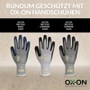 OX-ON RECYCLE BASIC 16001 Work Gloves, Size 8, 12 Pairs