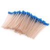 Pack of 100 Disposable Saliva Straws, Oral Care Sticks, Latex-Free