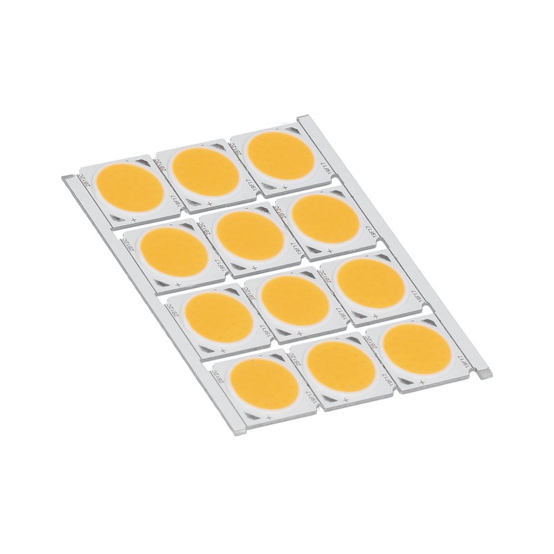 12Pcs COB Light Source High Power Round LED Chip 12W