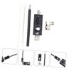 Gatuida 30w Hf Antenna Portable Telescopic Full Band Communication Antenna