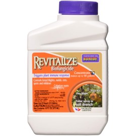 Bonide Revitalize Biofungicide, 16 oz Concentrate Disease Control for Organic Gardening, Controls Blight & Mold