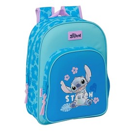 Safta Stitch Hawaii Small Backpack One Size, blue