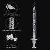 0.5ml 31Ga 1/4-Inch 6mm Disposable Syringe for Scientific Lab, Individually