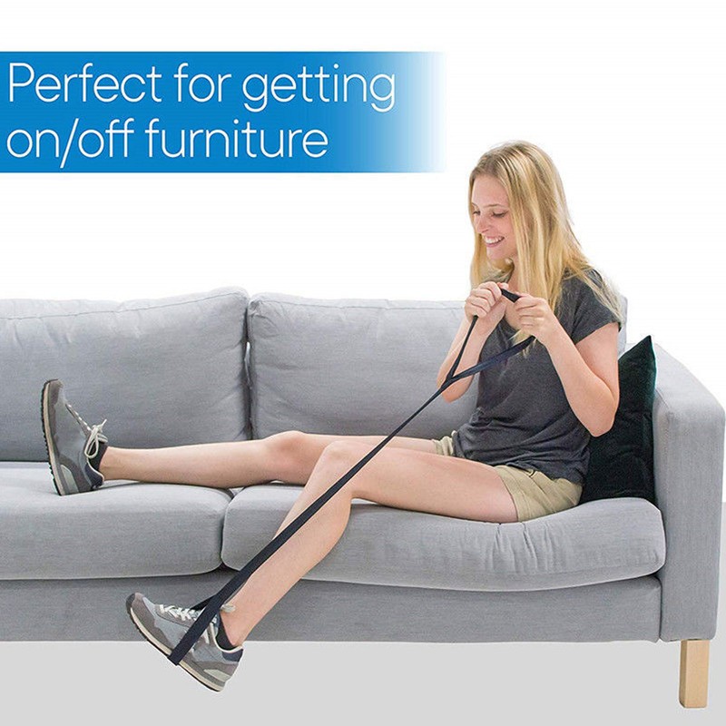 Leg Lifter Strap Large Handle Easy to Use Flexible Imitation