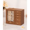 Homde Jewelry Organizer large for Dresser: Big Jewelry Box for