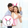 JECOMPRIS Bunny Ears Headbands Furry Rabbit Headwear Party Prom Cosplay
