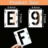 YEAJON 10 Inch Letter Stencils Symbol Numbers Craft Stencils, 42