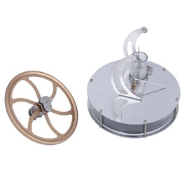 Stirling Engine Kit, Hot and Cold Compatible, Rotates for a Long Time, Mechanical Major, Low Temperature Type, Perpetual Motion Machine, Low Temperature Stirling, Engine Motor,