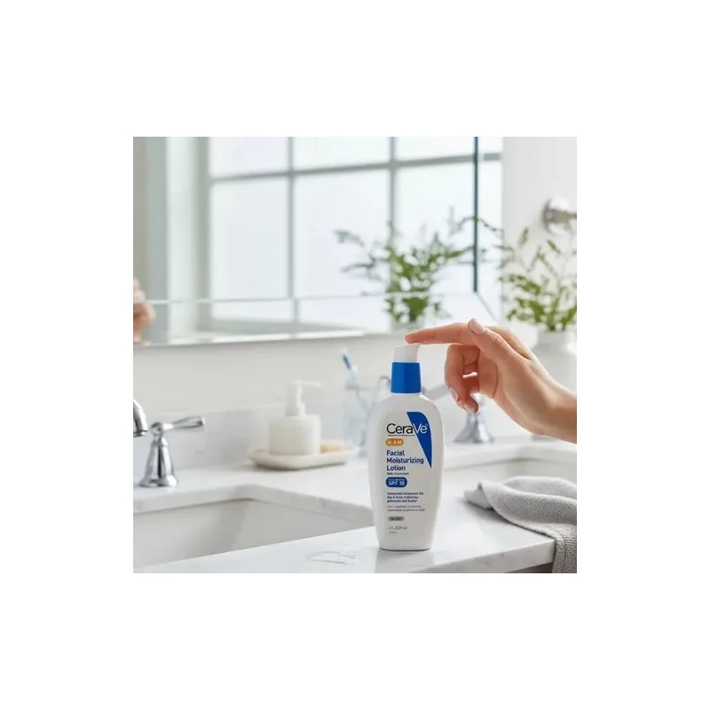 Loción Hidratante Facial Cerave Am Con Spf 30,89 Ml