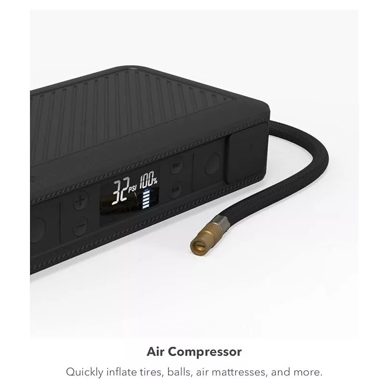 Mophie (BLUSH) Powerstation Go Air with Compressor, (2) USB-A Ports