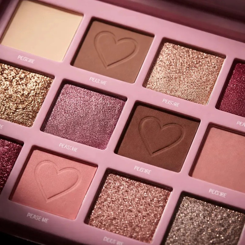 Beauty Creations - Tease Me, Paleta De 18 Sombras Color