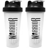 Warrior Protein Shaker Bottle, Includes Wire Mixball Blender – 600ml