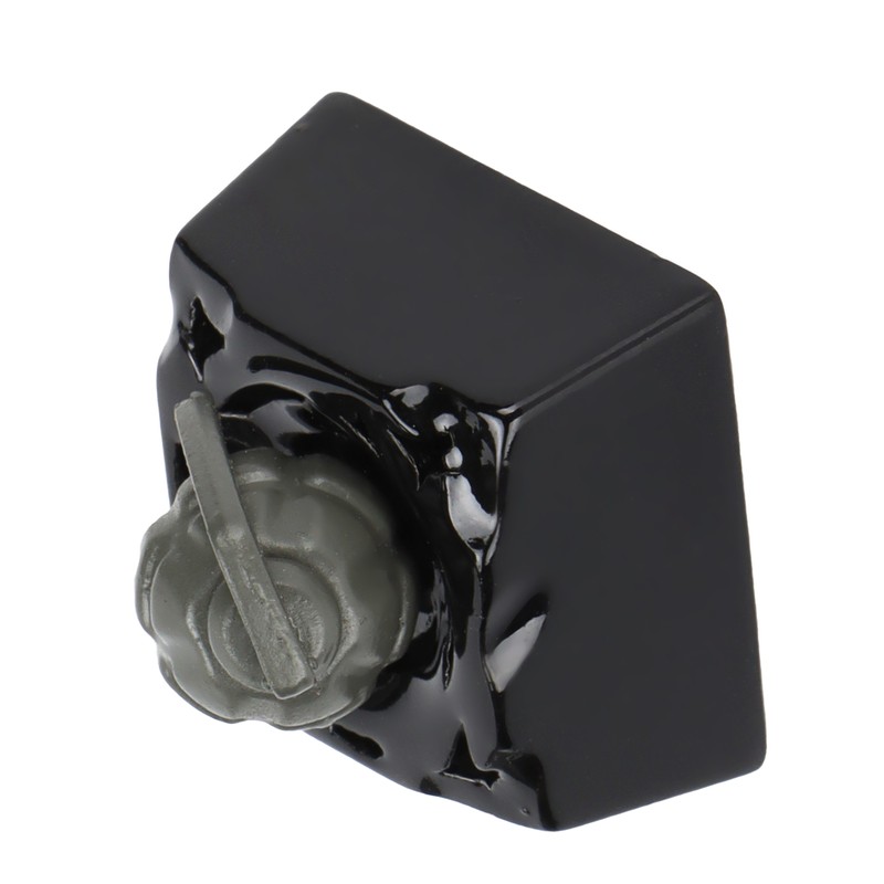 Decorative Keycap Aluminum Alloy Grenade Shape Translucent Mechanical Keyboard Accessories