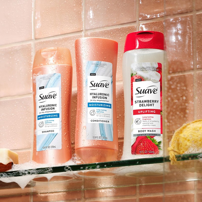 Suave Body Wash Variety 2-Pack – Sweet Vanilla Silk &