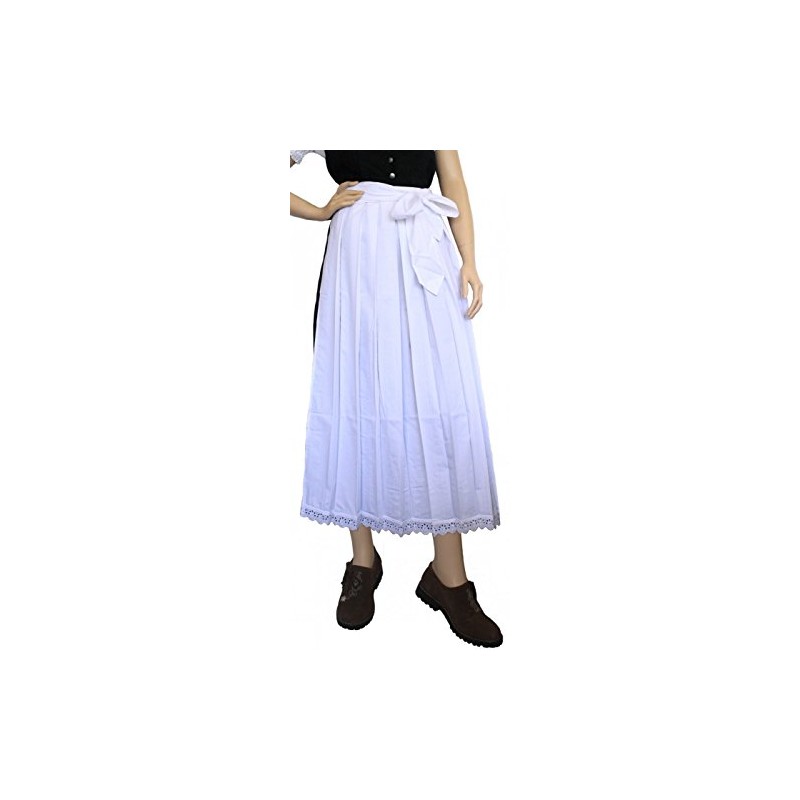 German Wear Long Dirndl Apron Costume Apron Long Dirndl Dirndl
