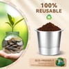 CAPMESSO Reusable K Cups Coffee Pods for Keurig 1.0: Stainless
