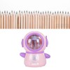 Spaceman Pencil Sharpeners Cartoon Cute Safe Flexible Electric Pencil Sharpener