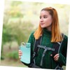 SUPVOX 5pcs Elegant Flat Water Bottle Lightweight Kettle Reusable Leakproof