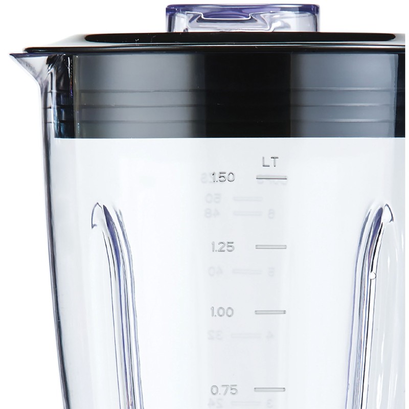 BRENTWOOD JB-220B 50-Ounce 12-Speed + Pulse Blender (Black) - Blue