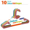 EDGO Kids Hanger Deluxe Quality Strong Hanger Bar Notches Cascading