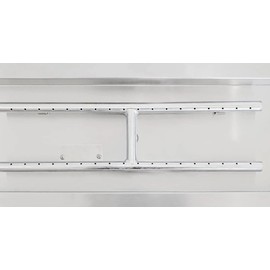 Bluegrass Living BFP24RK Stainless Steel Drop-in Burner Pan for Liquid Propane Fire Pits, 24 Inch, Rectangular