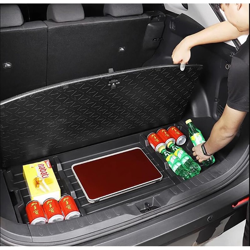 AutoQi For 2019-2025 Toyota RAV4 Trunk Hidden Storage Box, SUV