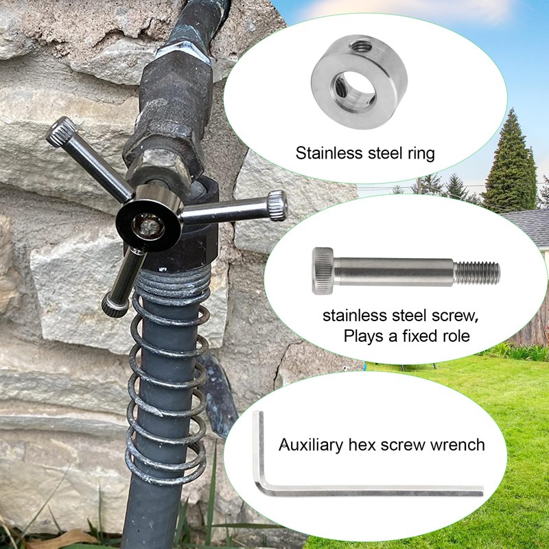 Adjustable Universal Outdoor Spigot Handle for Garden Faucet, Hose Bib