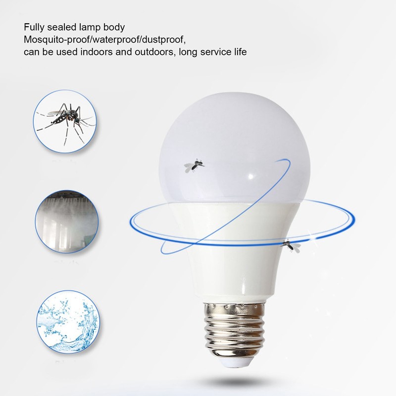 2Pcs LED Light Bulb Dimmable Eye Protection Lamp 5W/5000K for