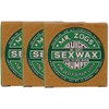 SEXWAX Wax Surfing Quick Humps 3X Green Label Set of