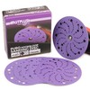 150mm Sanding Discs 50PCS Clean Sanding Discs, 320 Grit Multi-Hole