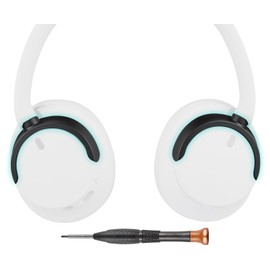 SOULWIT Headband Hanger Bracket Swivel Hinge Rotation Joint Pivot Replacement Parts, Accessories for Sony WH-CH720N(WHCH720N) Noise Canceling Wireless Headphone, Plastic Headset Attachment-Black