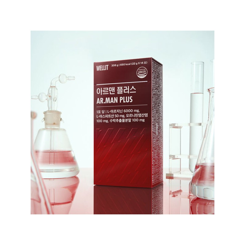 Welit (현대Hmall)웰릿 아르맨플러스 아르기닌 초고함량 6 000mg 활력 극대화 3종