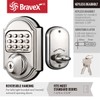 Keyless Entry Keypad Deadbolt Door Lock, Zinc Alloy Sabbath Lock