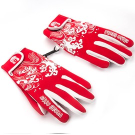 Kinno Scuba Neoprene Glove, Wetsuit Gloves 2mm for Diving Snorkeling Paddling Kayaking Canoeing Water Sports (RED, Large)