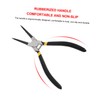 WOONEKY 4pcs Maintenance Caliper Multifunctional Spring Pliers for Internal External