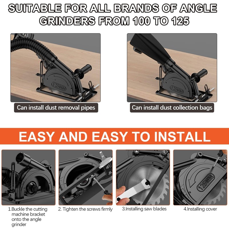 Professional Guide Sledge Angle Grinder Holder Set for Precise Cutting