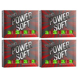 Volvik Power Soft Explosive Ball Speed Golf Balls 4 Dozen (48 Balls) - Green Color