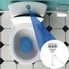 2PCS Toilet Flush Button,Round Head Toilet Cistern Push Button,38mm Single