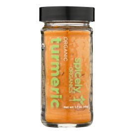 UD_Spicely Organics-Organic Turmeric and Ginger Root Fresh Herb Raw Processing Case of 3-1.7 Oz. Certified Halal