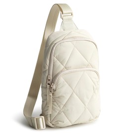 Vera Bradley Women's Nylon Lorman Sling Backpack, Pumice Stone, One Size