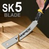Hanpex Mini Japanese Double Edge Pull Hand Saw 7" -