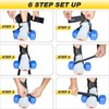 XonyiCos Adjustable Foot Weights Ankle Straps for Cable Machine,Dumbbell Attachment