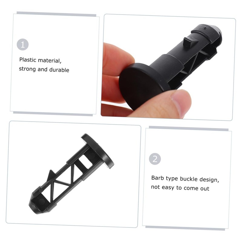 CHILDWEET 6pcs Outdoor Trash Can Latch Plastic Latch for Compatibility
